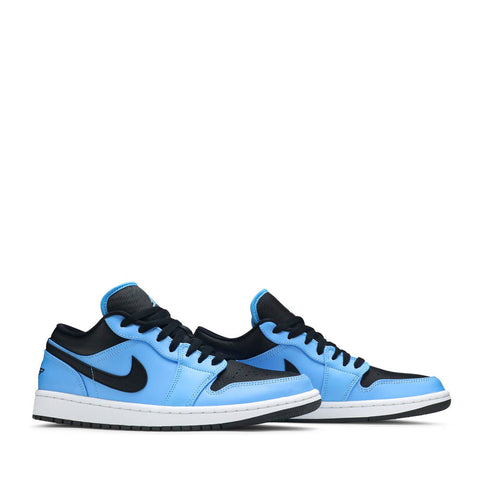 NIKE AIR JORDAN1 LOW UNIVERSITY BLUE BLACK (NEW)