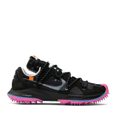 NIKE X OFF WHITE ZOOM TERRA KIGER 5 BLACK (NEW) - -