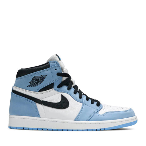 NIKE AIR JORDAN1 HIGH WHITE UNIVERSITY BLUE (NEW)