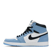 NIKE AIR JORDAN1 HIGH WHITE UNIVERSITY BLUE (NEW)