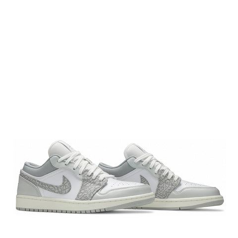 NIKE AIR JORDAN1 LOW PRM SMOKE GREY ELEPHANT (NEW)