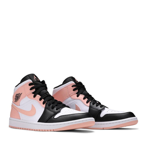 NIKE AIR JORDAN 1 MID CRIMSON TINT TOE (NEW)