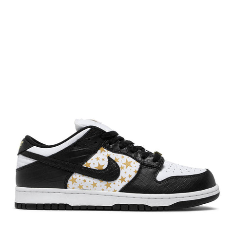 NIKE X SUPREME SB DUNK LOW STARS BLACK 2021 (NEW) - -