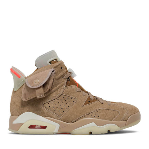 NIKE X TRAVIS SCOTT AIR JORDAN6 RETRO BRITISH KHAKI (NEW) -