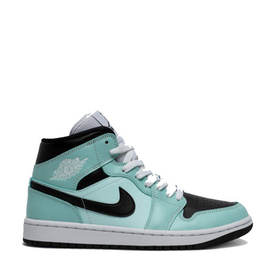 NIKE AIR JORDAN1 MID AQUA TINT BLACK (NEW)