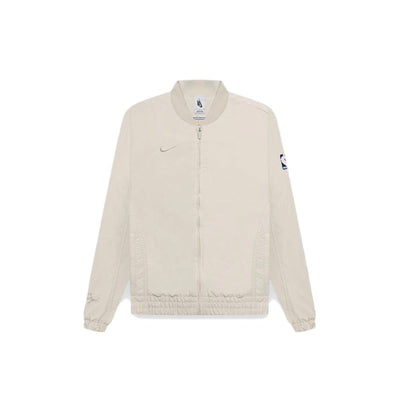 NIKE X FEAR OF GOD FW20 NBA BASKETBALL BOMBER JACKET CREAM (NEW) -