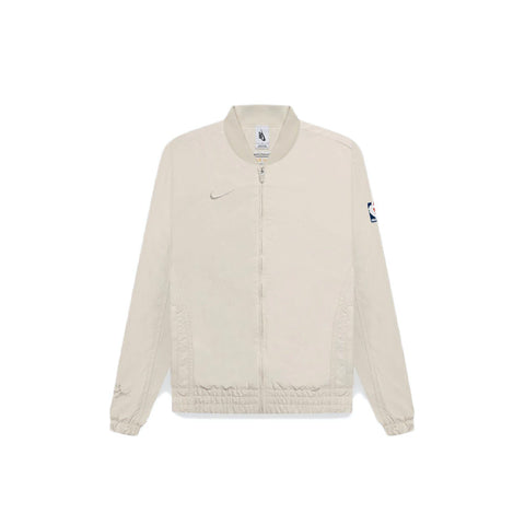 NIKE X FEAR OF GOD FW20 NBA BASKETBALL BOMBER JACKET CREAM (NEW) -