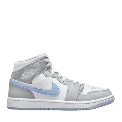 NIKE AIR JORDAN1 MID WHITE WOLF GREY (NEW)