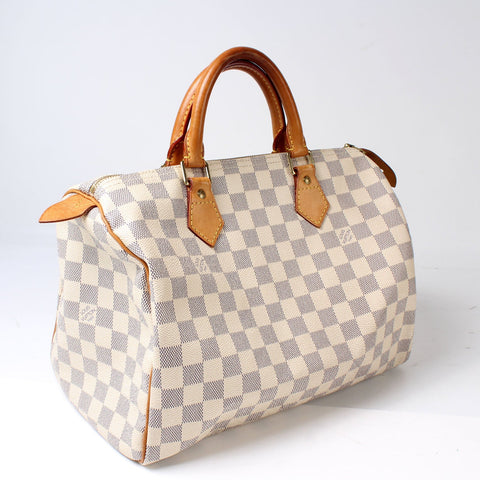 Speedy 30 Damier Azur