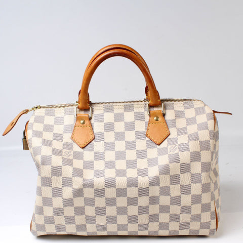 Speedy 30 Damier Azur