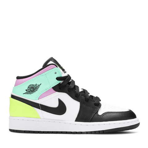 NIKE AIR JORDAN1 MID PASTEL GS (NEW) -