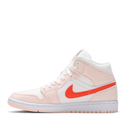 NIKE AIR JORDAN1 MID SAIL ORANGE QUARTZ CORDUROY (NEW)