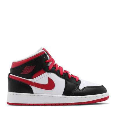 NIKE AIR JORDAN1 MID GS WHITE VERY BERRY (NEW) -