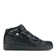 NIKE X COMME DES GARCONS AIR FORCE1 MID BLACK (NEW)