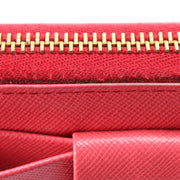 1M0506 Zip Around Wallet Saffiano