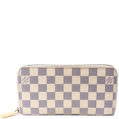 Zippy Wallet Damier Azur