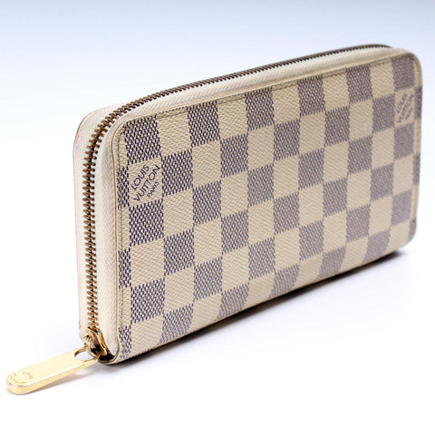 Zippy Wallet Damier Azur