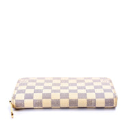 Zippy Wallet Damier Azur