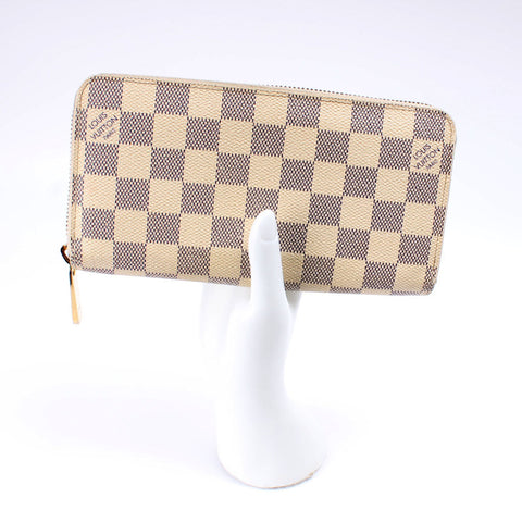 Zippy Wallet Damier Azur