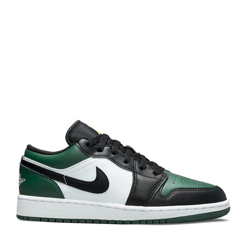 NIKE AIR JORDAN1 LOW GS GREEN TOE (NEW)