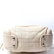 Square Stitch Bowler Bag Medium