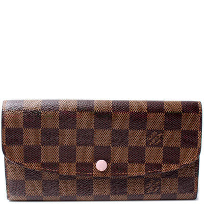 Emilie Wallet NM Damier Ebene