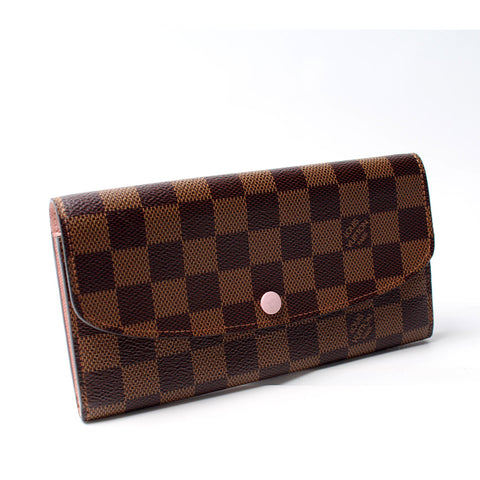 Emilie Wallet NM Damier Ebene