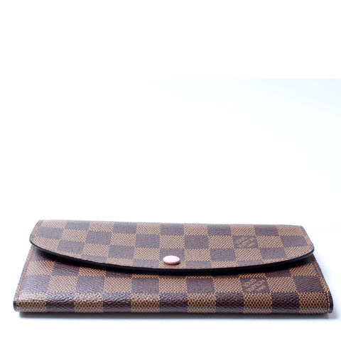 Emilie Wallet NM Damier Ebene