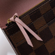 Emilie Wallet NM Damier Ebene