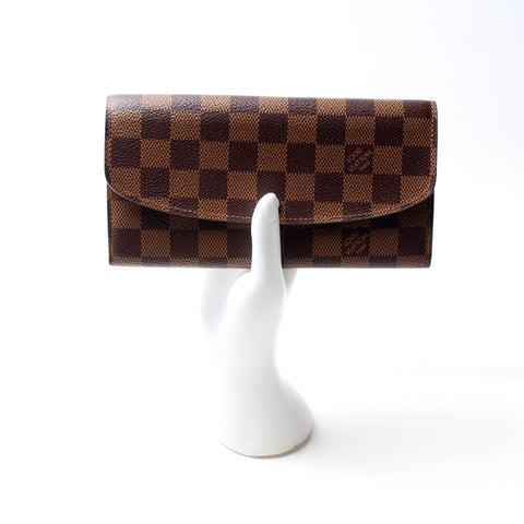 Emilie Wallet NM Damier Ebene