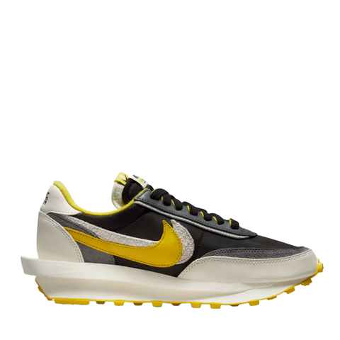 NIKE X SACAI LD WAFFLE UNDERCOVER BLACK BRIGHT CITRON YELLOW (NEW)