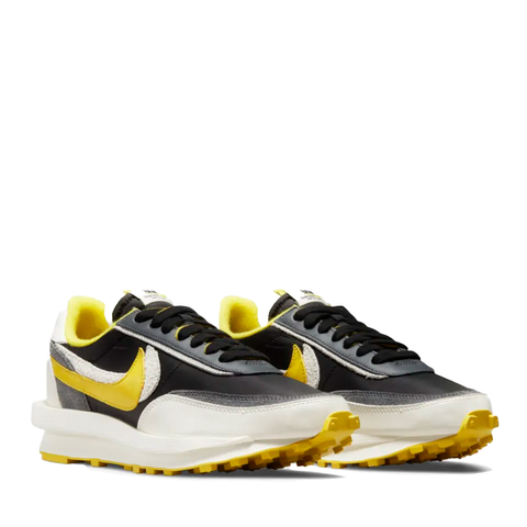 NIKE X SACAI LD WAFFLE UNDERCOVER BLACK BRIGHT CITRON YELLOW (NEW)