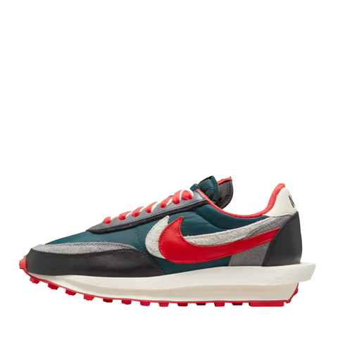 NIKE X SACAI LD WAFFLE UNDERCOVER MIDNIGHT SPRUCE UNIVERSITY RED (NEW)