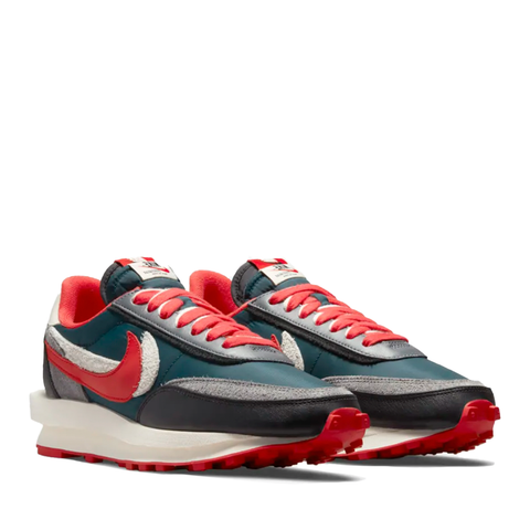 NIKE X SACAI LD WAFFLE UNDERCOVER MIDNIGHT SPRUCE UNIVERSITY RED (NEW)