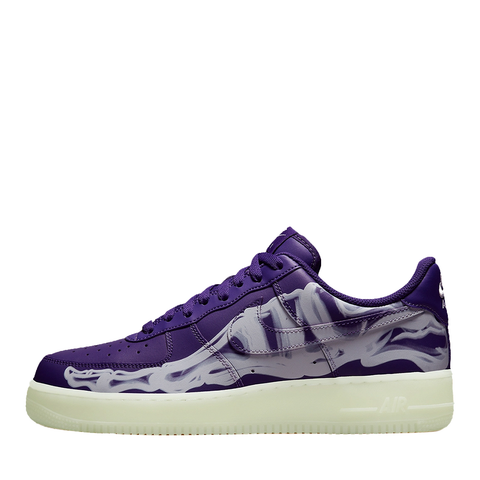 NIKE AIR FORCE1 LOW HALLOWEEN PURPLE SKELETON (NEW)