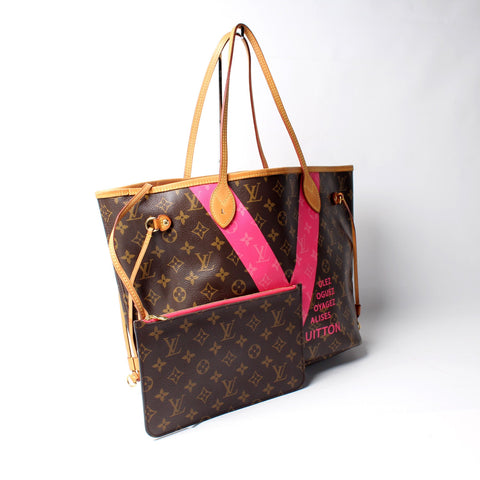 Neverfull MM W/ Wallet V Monogram