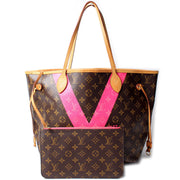 Neverfull MM W/ Wallet V Monogram