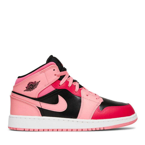 NIKE AIR JORDAN1 MID CORAL CHALK GS (NEW) -