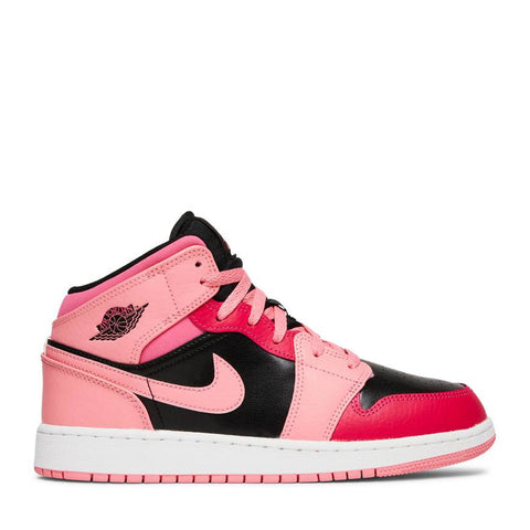 NIKE AIR JORDAN 1 MID PINK CORAL CHALK (NEW)