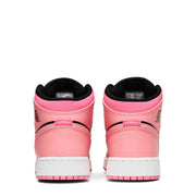 NIKE AIR JORDAN 1 MID PINK CORAL CHALK (NEW)