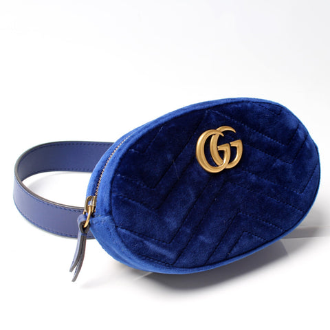 476434 Marmont Velvet Belt Bag