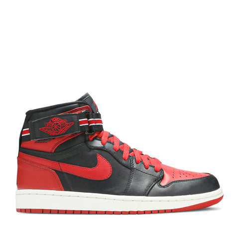 NIKE JORDAN1 RETRO HIGH STRAP BRED (NEW) - -