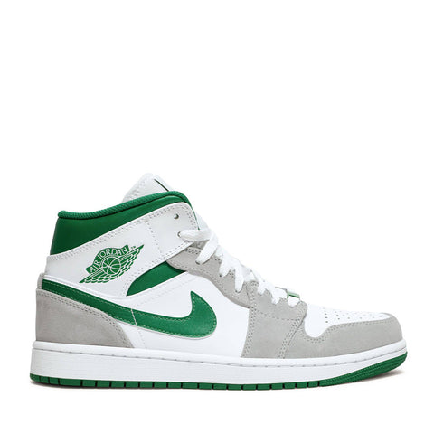 NIKE AIR JORDAN1 MID SE GREY GREEN (NEW) -