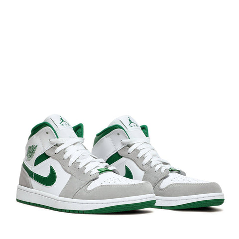 NIKE AIR JORDAN1 MID SE GREY GREEN (NEW) -