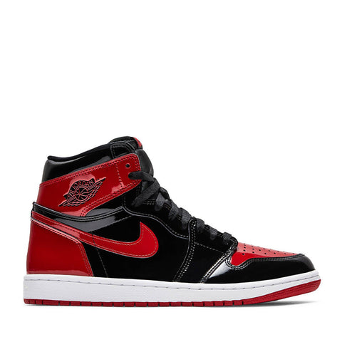 NIKE AIR JORDAN1 RETRO OG PATENT BRED GS (NEW) -