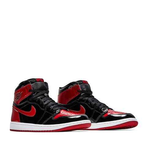 NIKE AIR JORDAN1 RETRO OG PATENT BRED GS (NEW) -