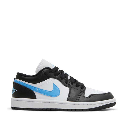 NIKE AIR JORDAN1 LOW UNIVERSITY BLUE BLACK WMNS (NEW) -