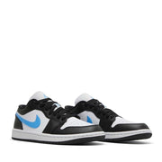 NIKE AIR JORDAN1 LOW UNIVERSITY BLUE BLACK WMNS (NEW) -