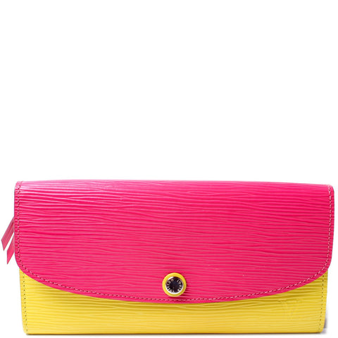 Emilie Wallet Epi Two Tone