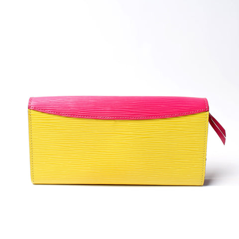 Emilie Wallet Epi Two Tone